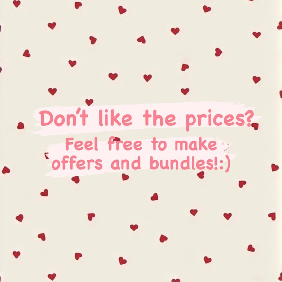 Make Offers And Bundles With The Price That Is Right For You!🫶🏼💌 - Picture 1 of 1